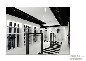 品牌服裝店設計與工廠裝修效果圖的圖文藝術